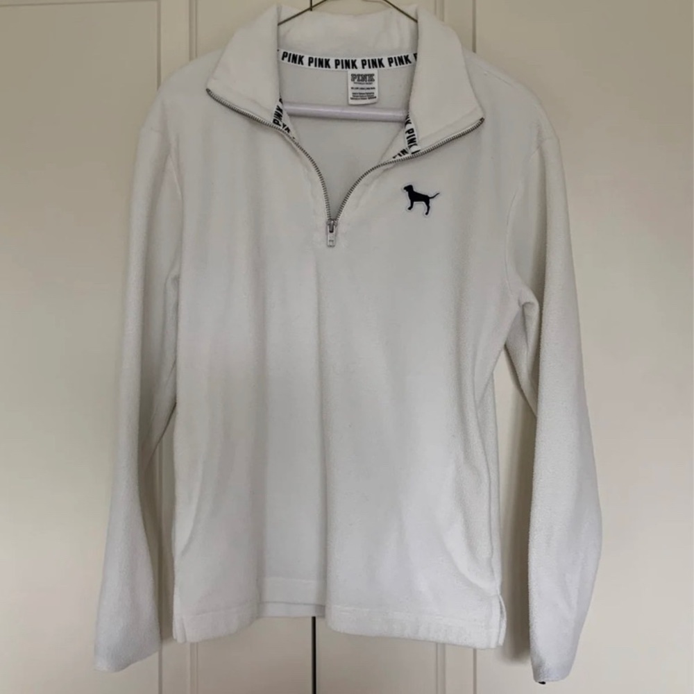 VS PINK quarter zip xs